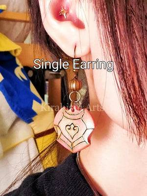 Final Fantasy XIV Job Class Mix & Match Wooden Pendant Earrings (Customizable)