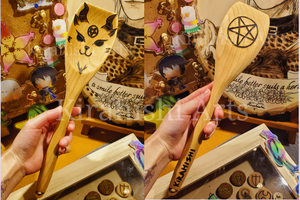 Baphomet Wooden Spoon