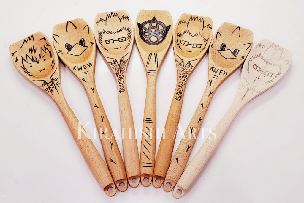 (CUSTOM) Wooden Spoons