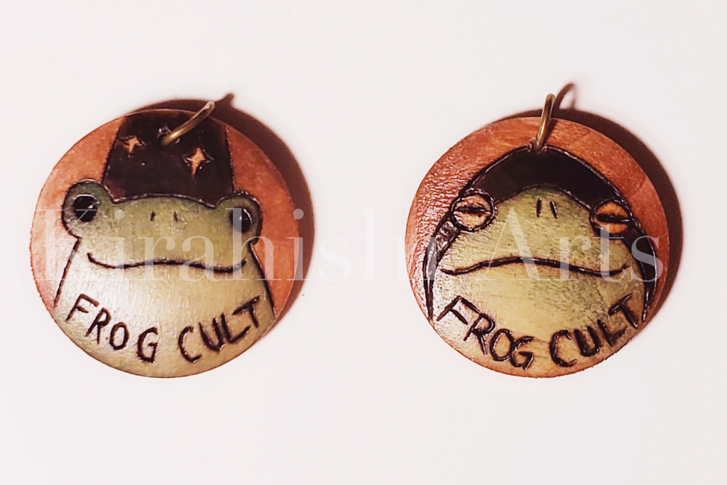 Frog Cult Pendant Necklace/Charm (Customizable)