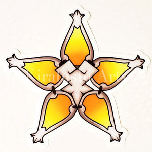 Matte Clear Wayfinder Stickers 3" (Kingdom Hearts)