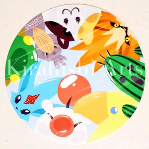 Final Fantasy Creatures 3" Round Sticker