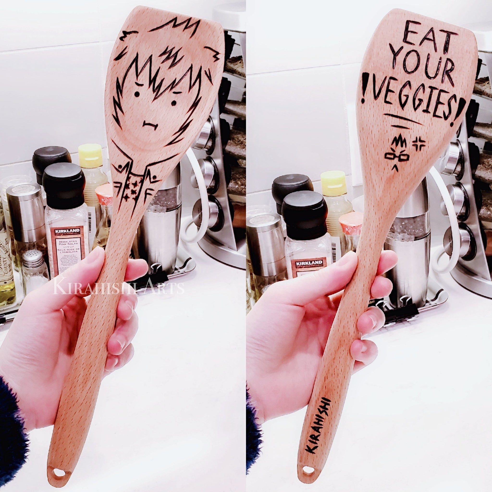 Noctis, Eat your veggies! Wooden Spoon (Final Fantasy XV)